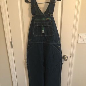 Men’s Denim Overalls. 38x32 Like New. Never Worn